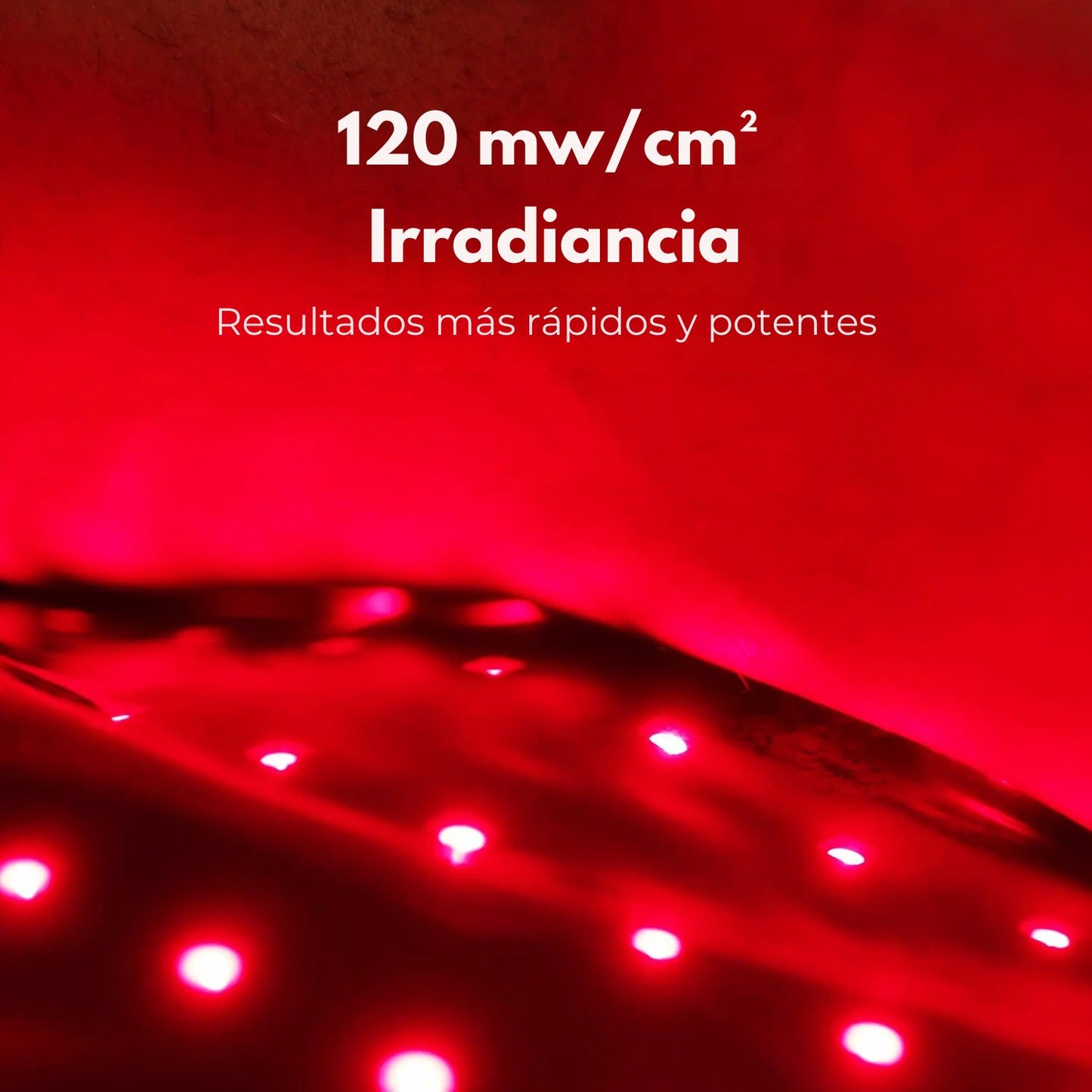 Tapete de Terapia con Luz Roja