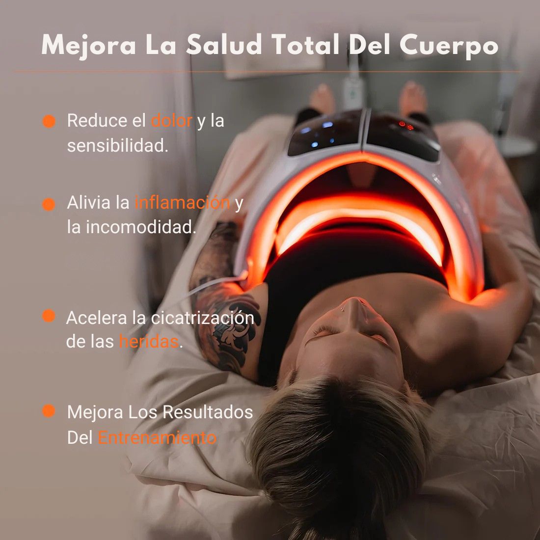 Dispositivo De Terapia De Luz LED