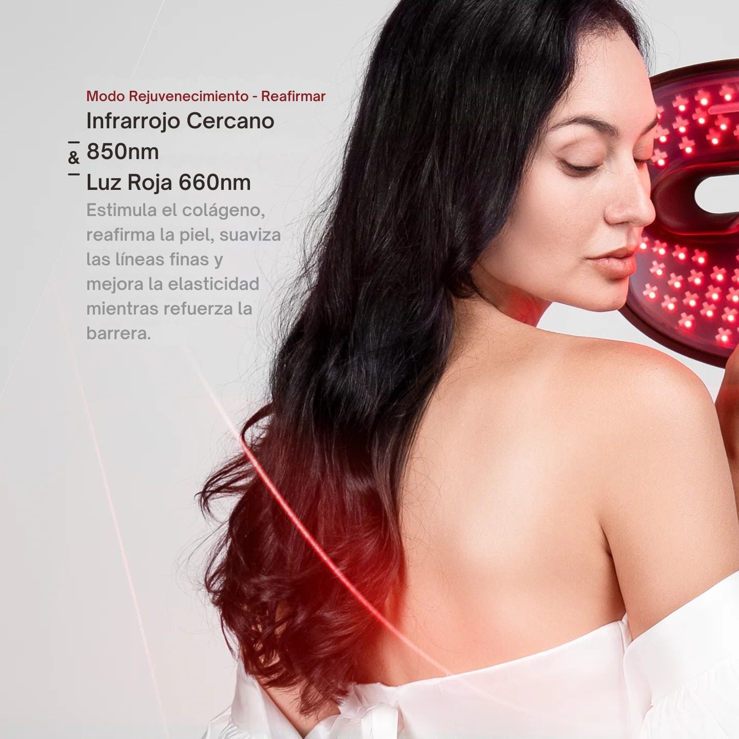 Máscara de Terapia Anti-Edad Láser