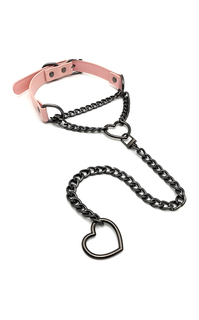 DolceCatene™ - Collar de Cuero con Cierre Giratorio