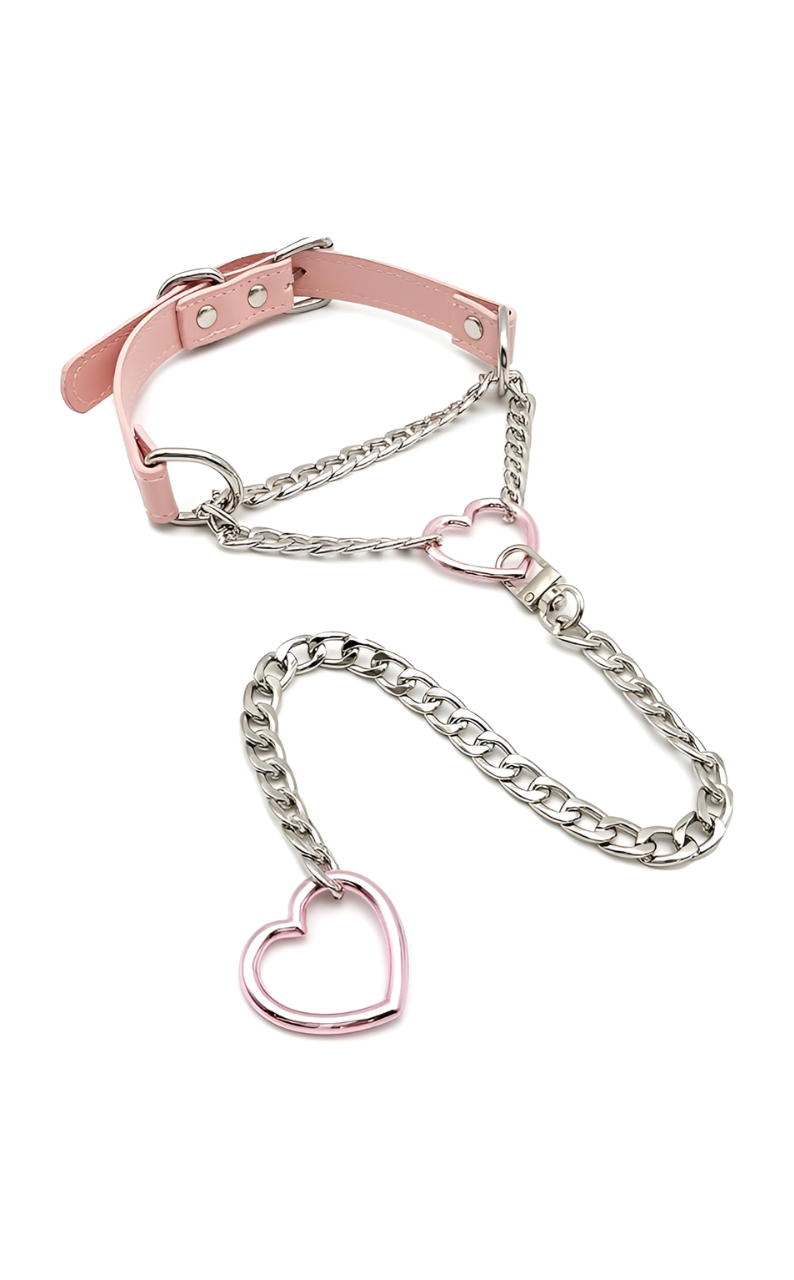 DolceCatene™ - Collar de Cuero con Cierre Giratorio