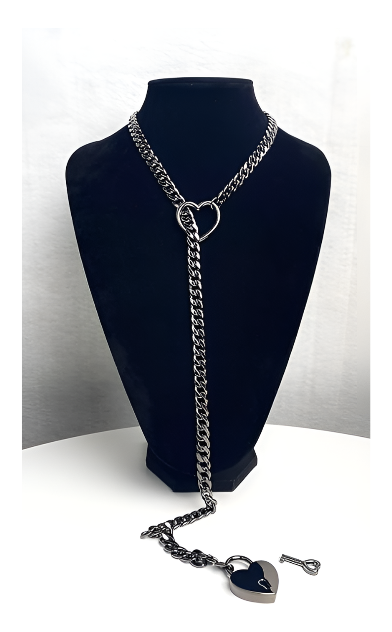 DolceCatene™ - Cadena deslizante con candado y llave