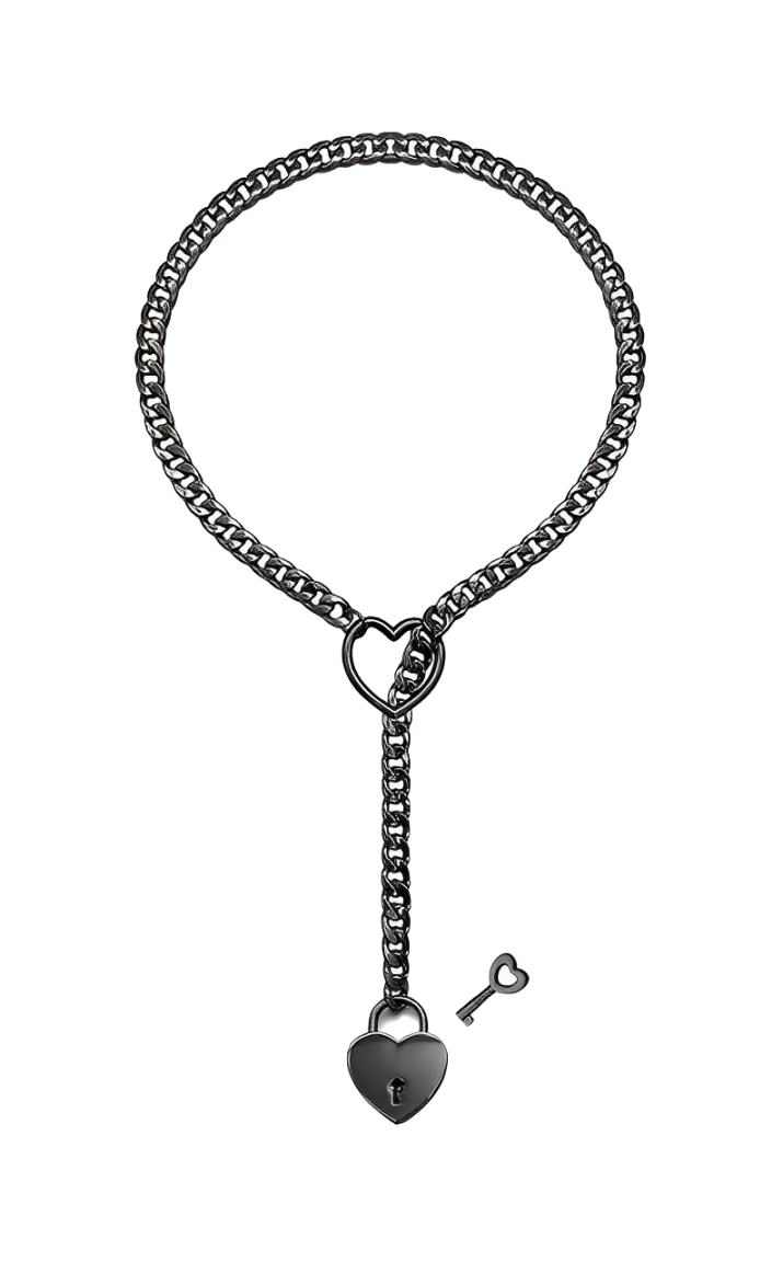 DolceCatene™ - Cadena deslizante con candado y llave
