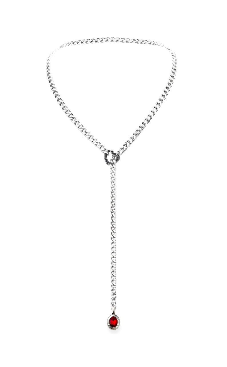 DolceCatene™ - Gargantilla de Cadena con Encanto de Cristal