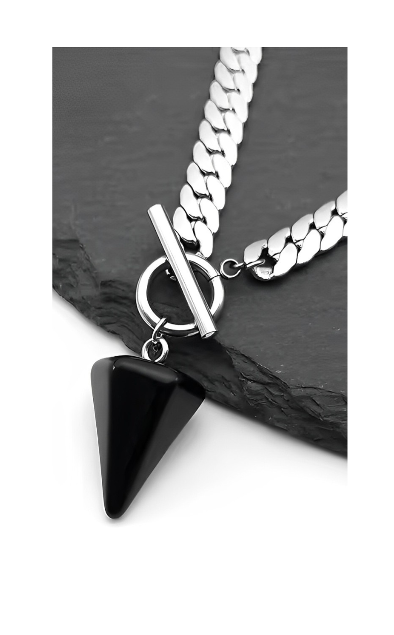 DolceCatene™ - Choker con Colgante de Cono
