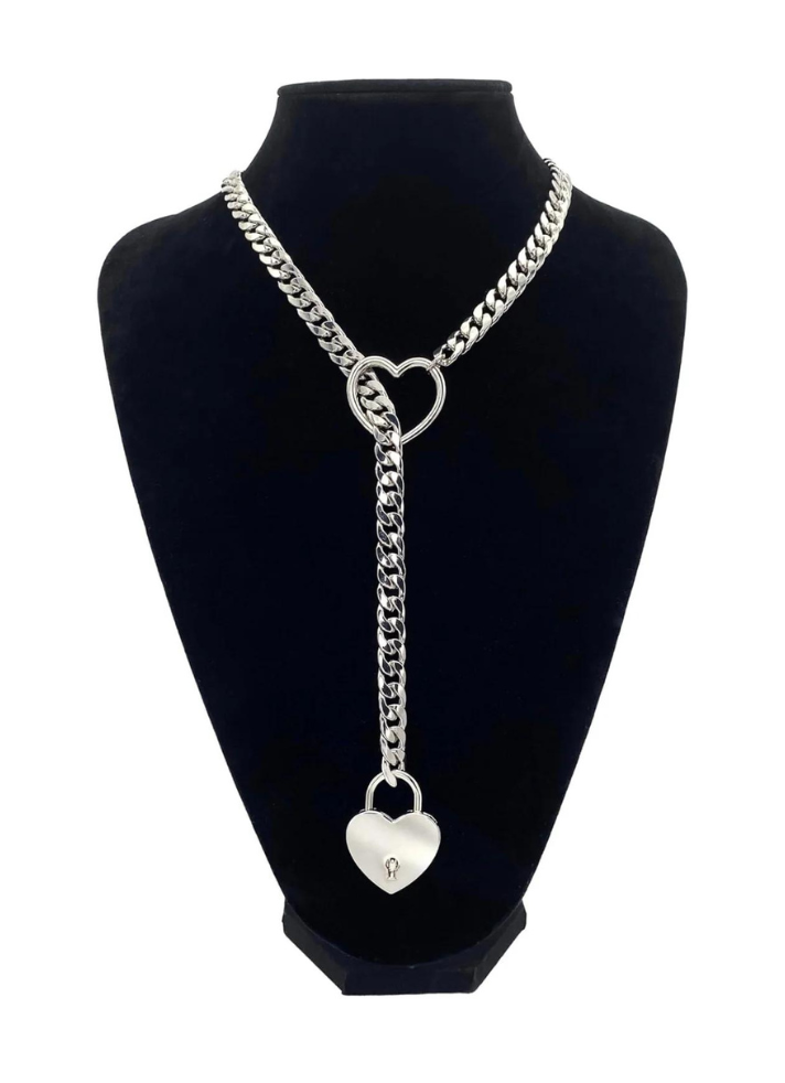 DolceCatene™ - Cadena deslizante con candado y llave