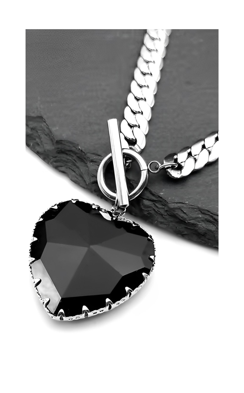 DolceCatene™ - Choker de Cristal en Forma de Corazón