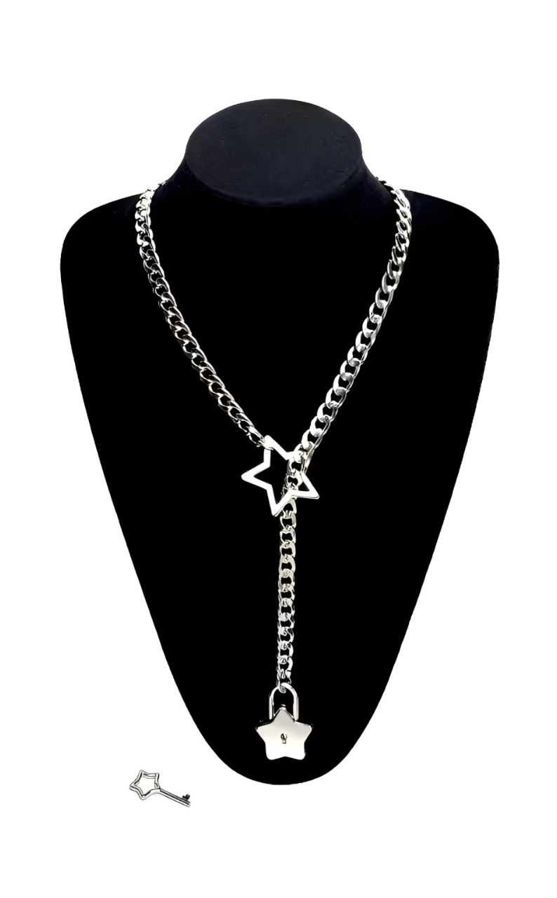 DolceCatene™ - Cadena deslizante con candado y llave