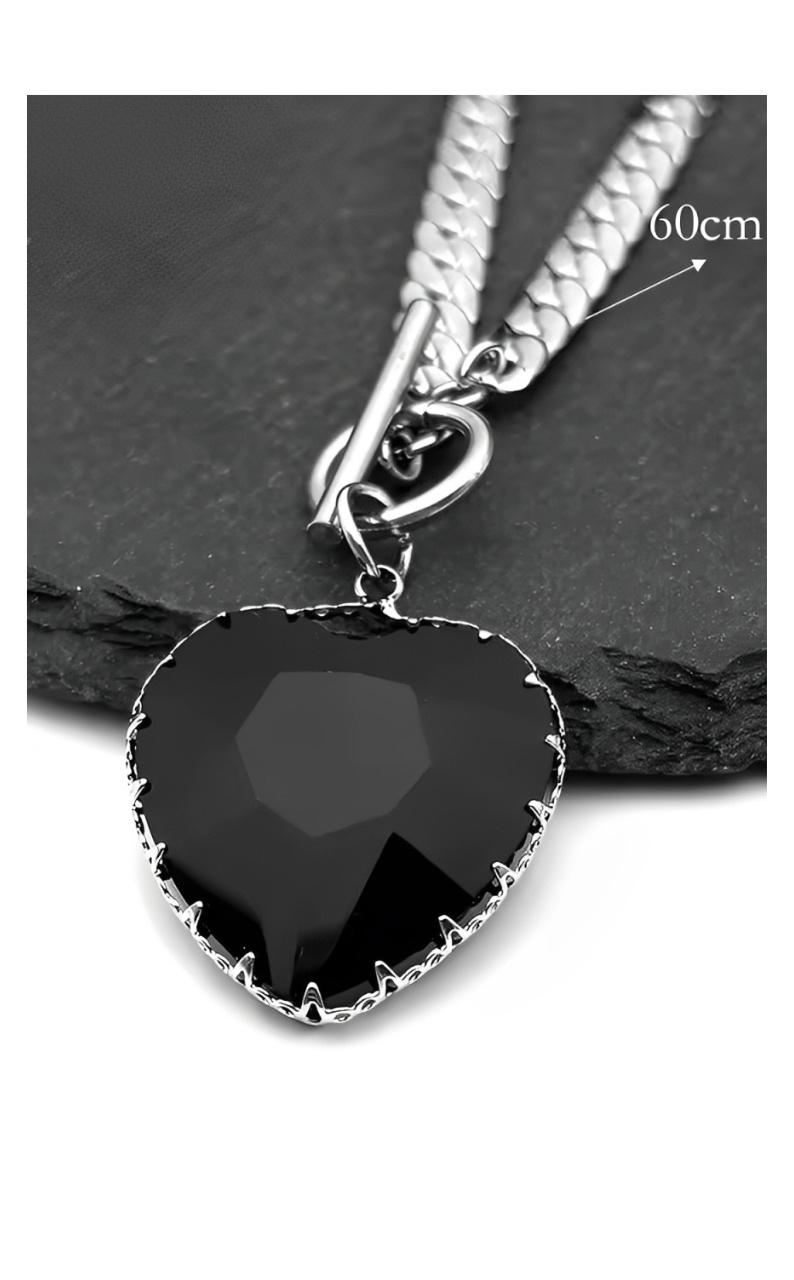 DolceCatene™ - Choker de Cristal en Forma de Corazón