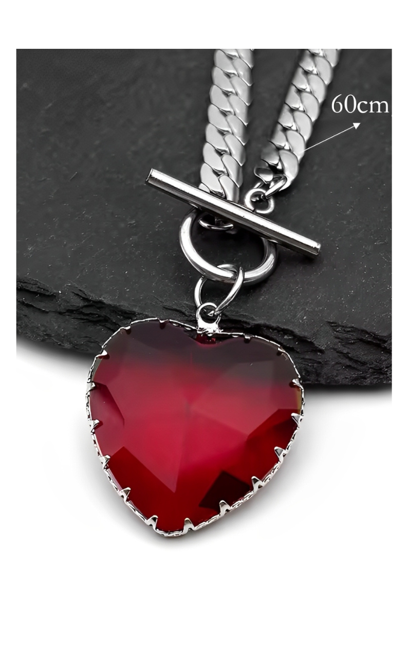 DolceCatene™ - Choker de Cristal en Forma de Corazón