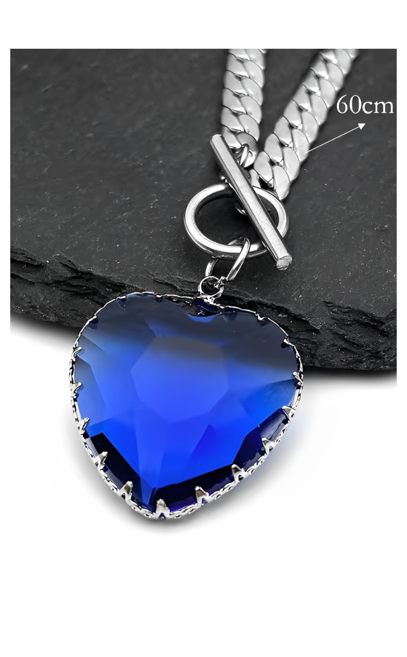 DolceCatene™ - Choker de Cristal en Forma de Corazón