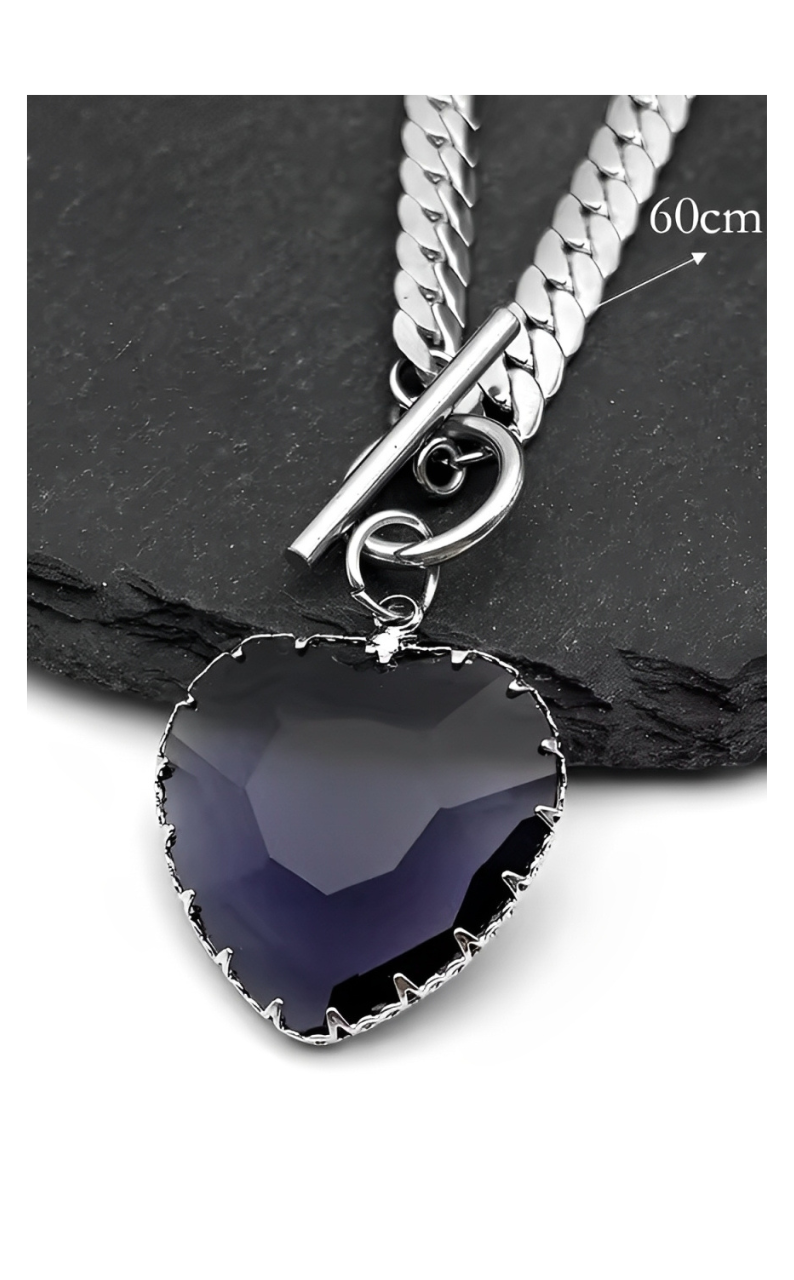 DolceCatene™ - Choker de Cristal en Forma de Corazón
