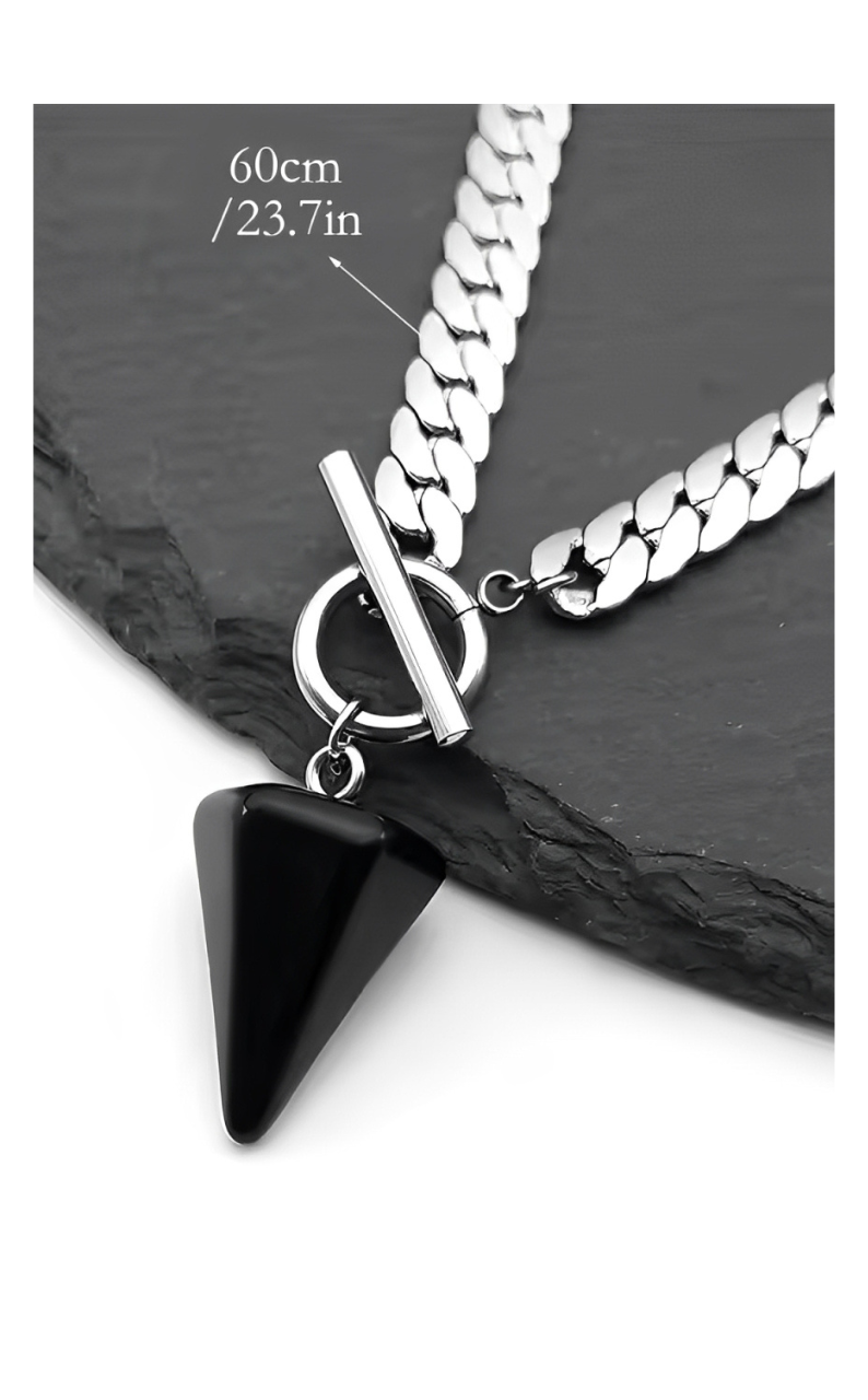 DolceCatene™ - Choker con Colgante de Cono