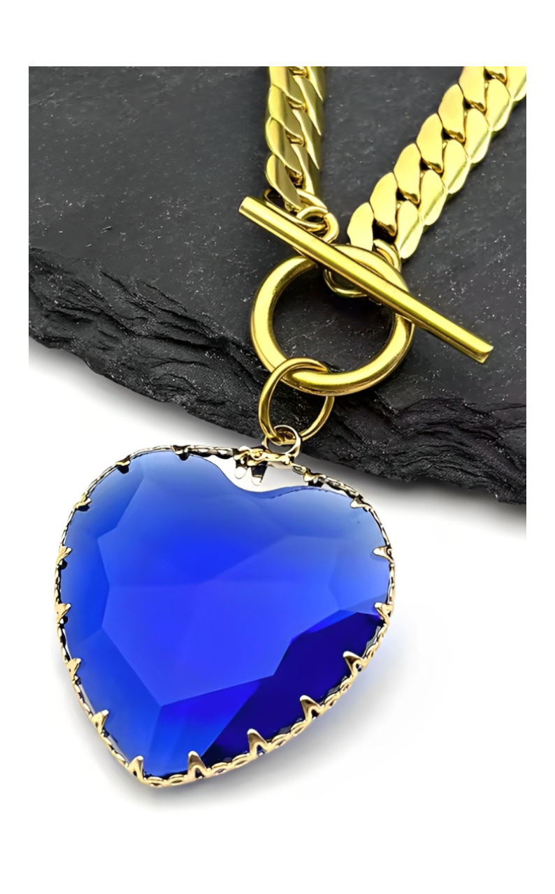 DolceCatene™ - Choker de Cristal en Forma de Corazón