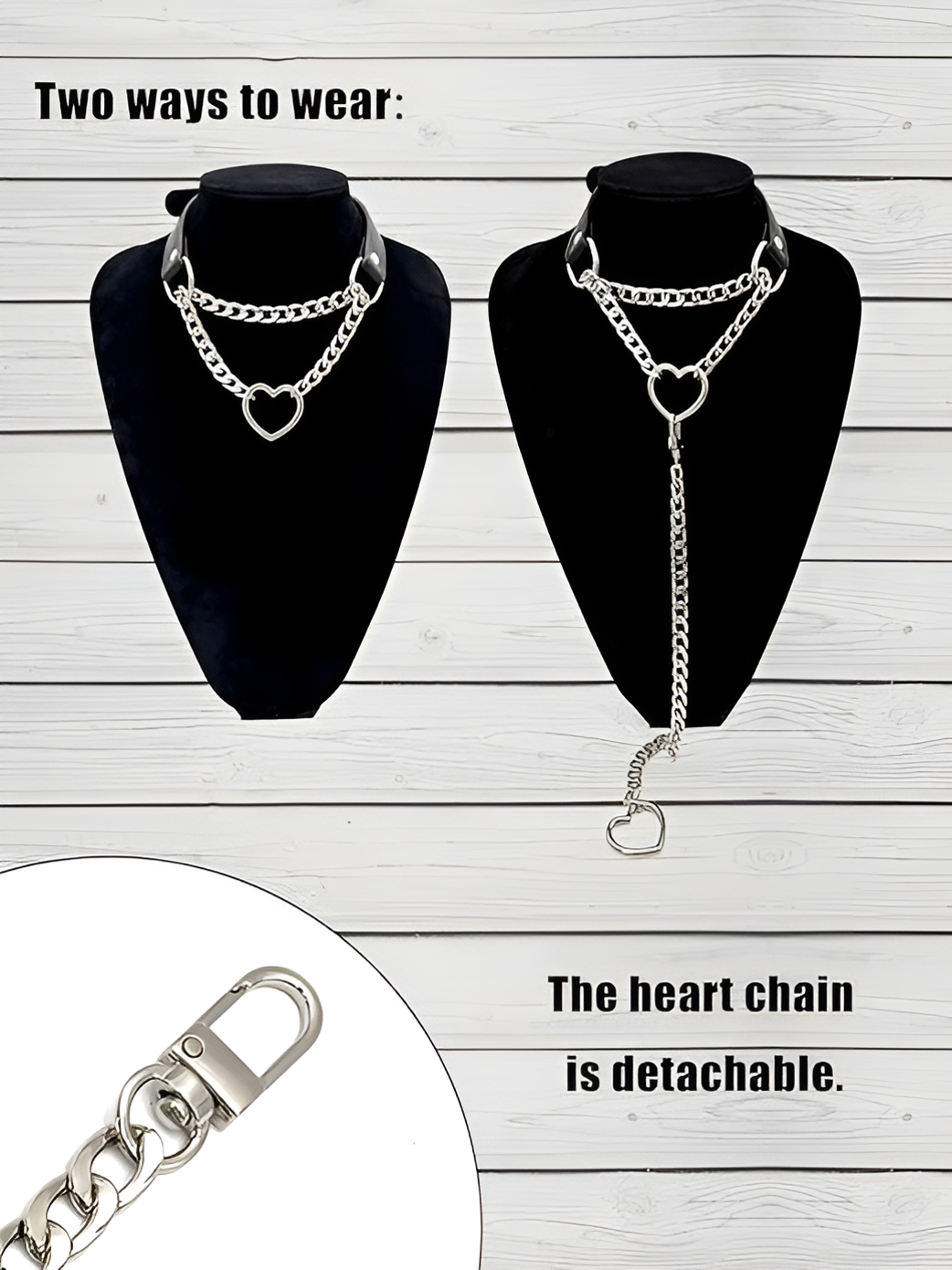 DolceCatene™ - Collar de Cuero con Cierre Giratorio