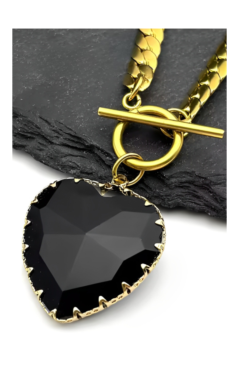 DolceCatene™ - Choker de Cristal en Forma de Corazón