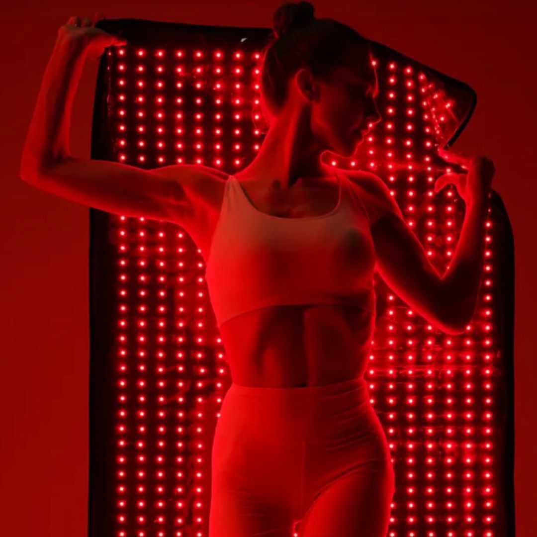 Podloga za terapijo z rdečo svetlobo