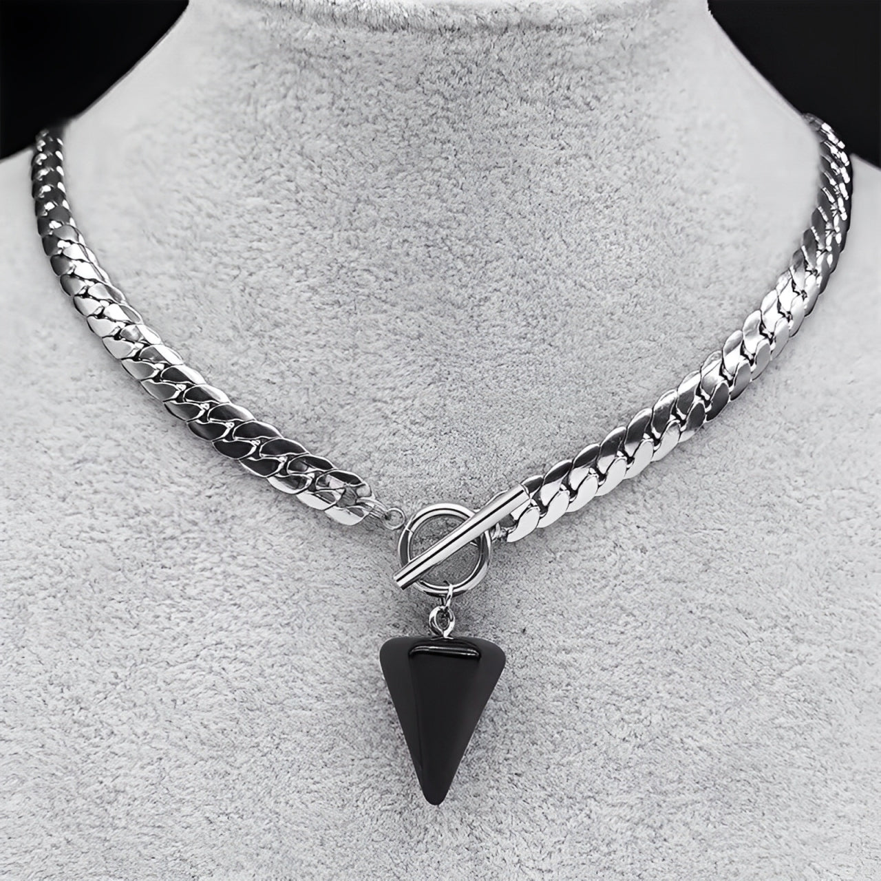DolceCatene™ - Choker con Colgante de Cono