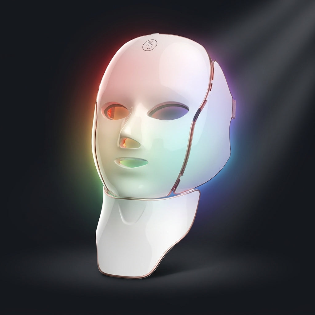 Mascarilla LED 7 colores Dolce Lumina con luz de fototerapia