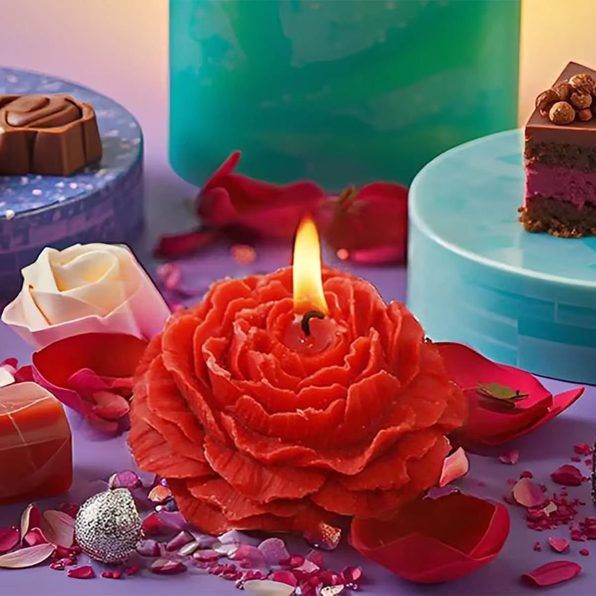 DolceCatene™ - Cera de vela "Temperatura baja segura"