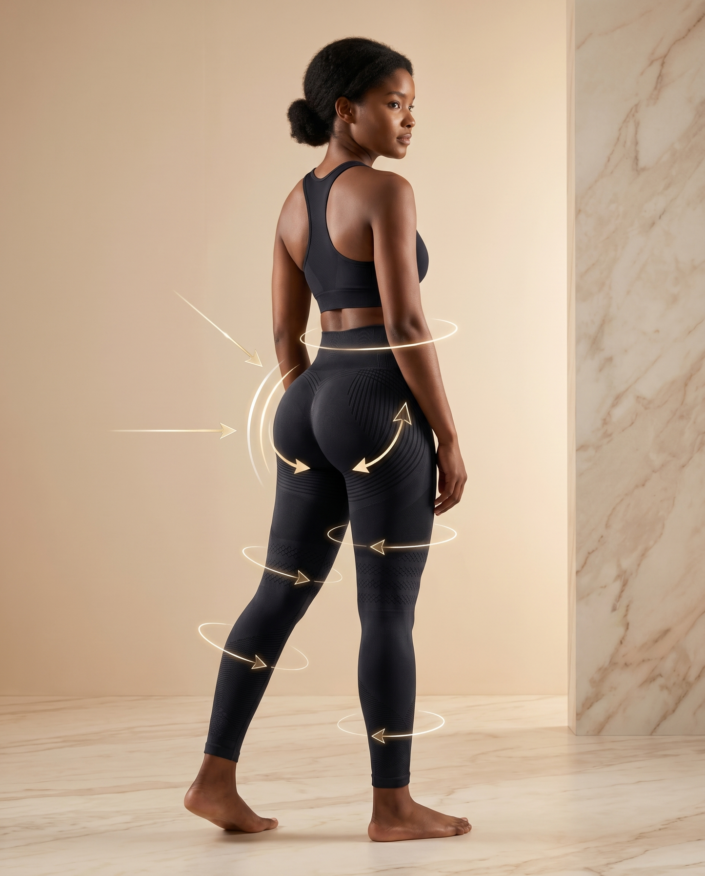 Leggings 3D - zonas de compresión