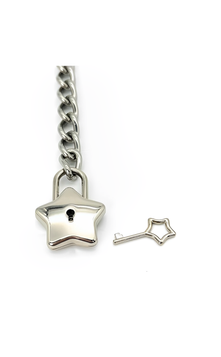 DolceCatene™ - Cadena deslizante con candado y llave