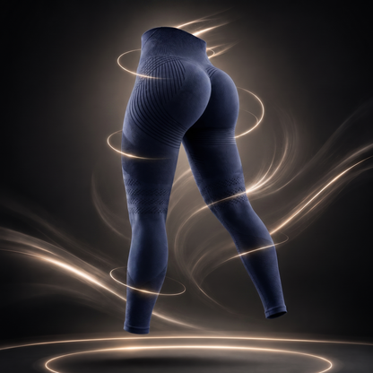 Leggings 3D Dolce Catene - Azul Marino