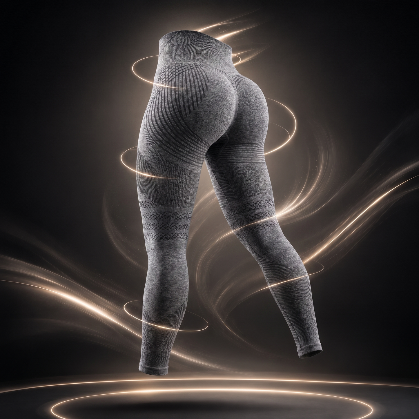 Leggings 3D Dolce Catene - Gris