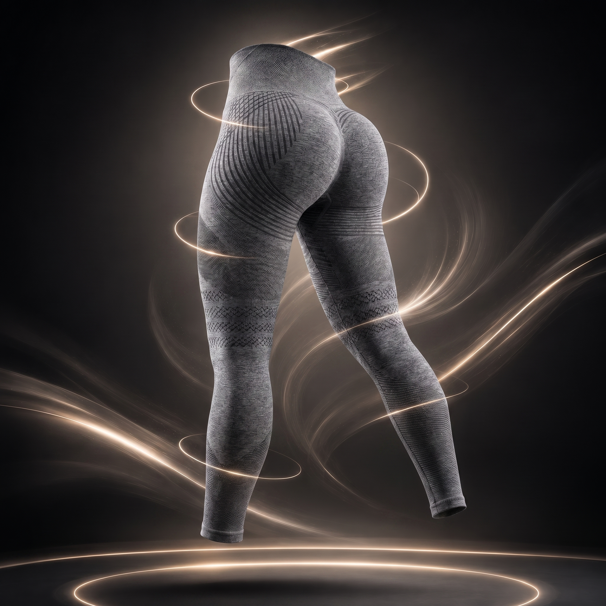 Leggings 3D Dolce Catene - Gris