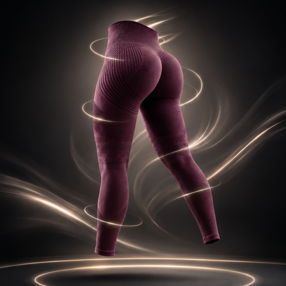 Leggings 3D Dolce Catene - Burdeos